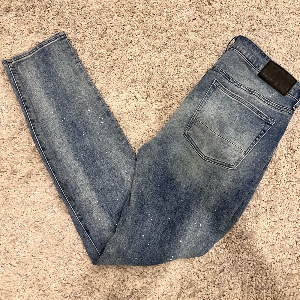PacSun Blue Skinny Jeans for Men